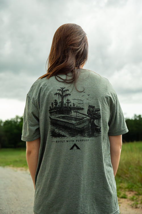 Timber Refuge Built With Purpose Tee