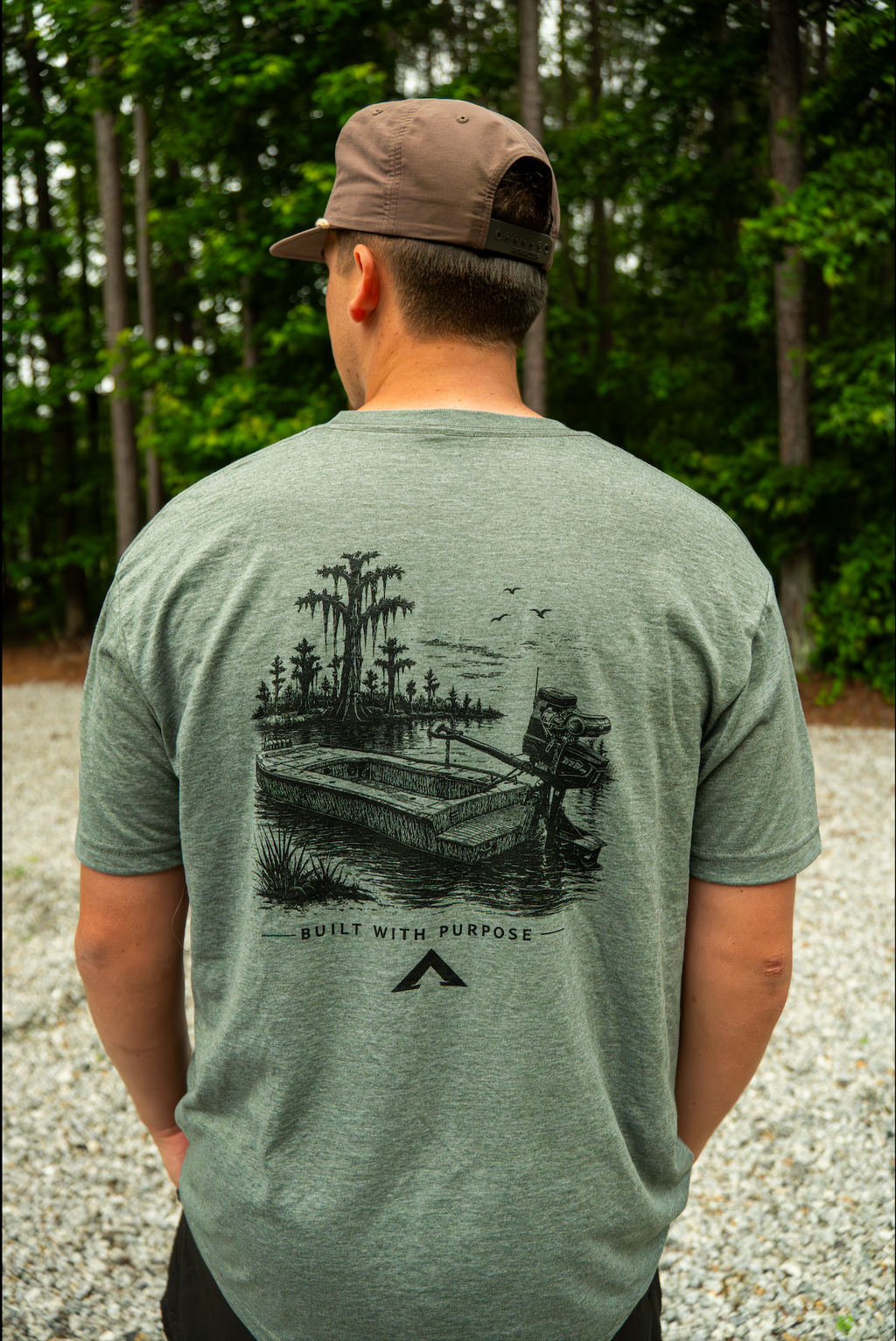 Timber Refuge Built With Purpose Tee